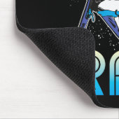 Ski-Outfit Nordischer Skifahrer Ski Total Rad Mousepad (Ecke)