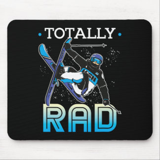 Ski-Outfit Nordischer Skifahrer Ski Total Rad  Mousepad