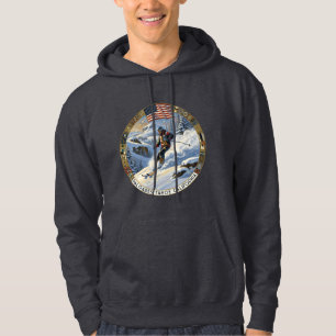 Ski Palisades Tahoe, Kalifornien, Mann Skifahrer Hoodie