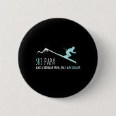 Ski Papa Button (Vorderseite)