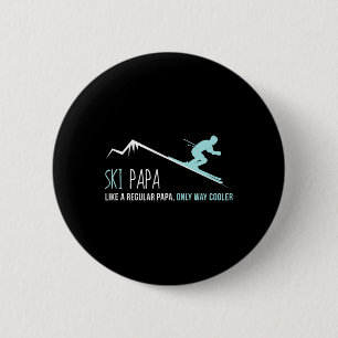 Ski Papa Button