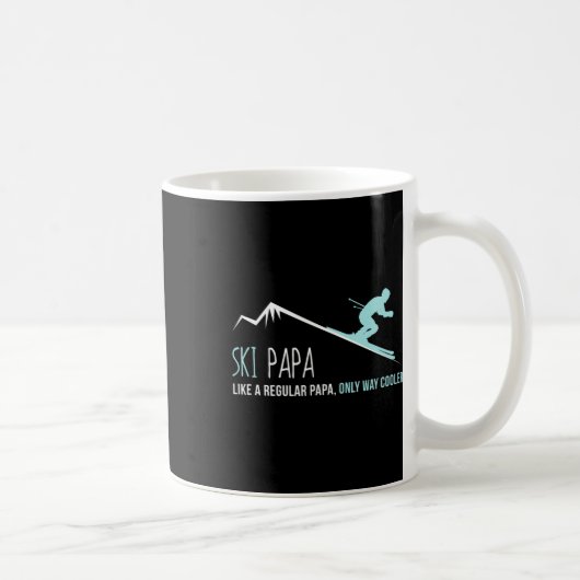 Ski Papa Kaffeetasse (Rechts)
