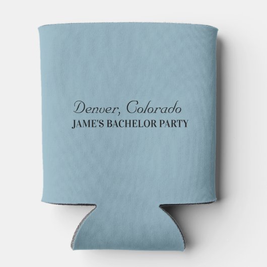 Ski-Party Dosenkühler (Rückseite)