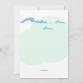 Ski-Party Einladung (Rückseite)