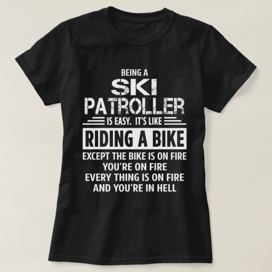 Ski Patroller T-Shirt (Design vorne)