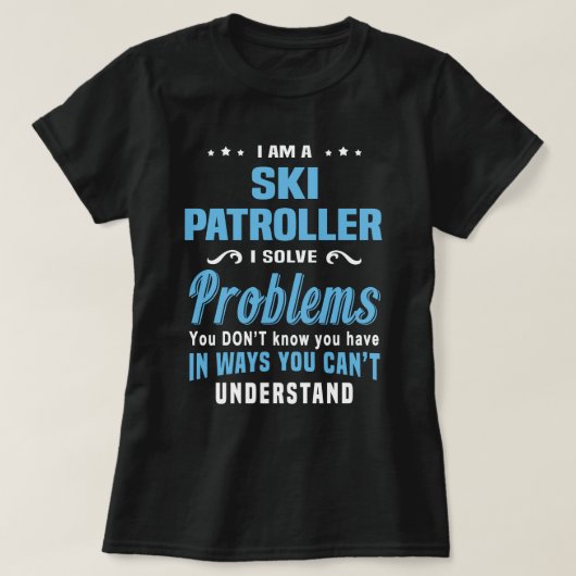 Ski Patroller T-Shirt (Design vorne)