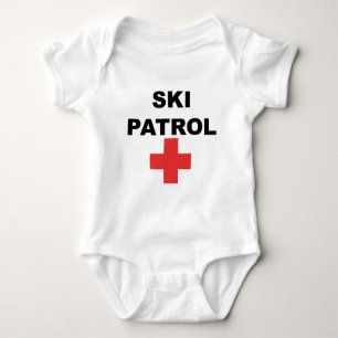 Ski-Patrouille Baby Strampler