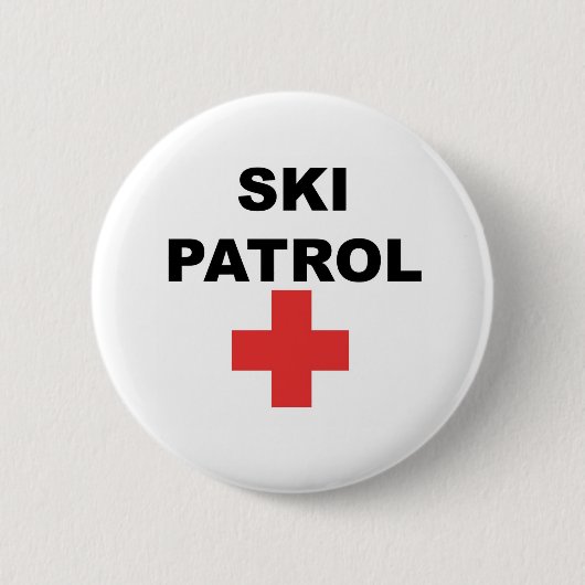 Ski-Patrouille Button (Vorderseite)