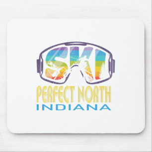 Ski Perfect North Indiana Skiurlaub Mousepad