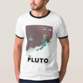 Ski-Pluto-T-Shirt T-Shirt (Vorderseite)