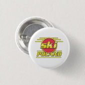 Ski Polen 80er Logo Button (Vorne & Hinten)