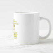 Ski Polen 80er Logo Jumbo-Tasse (Rechts)