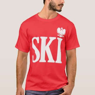 SKI Polnische Nachnamen Ende Polnischer Tag des Ad T-Shirt