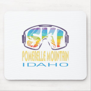 Ski Pomerelle Berg Idaho Skiurlaub Mousepad