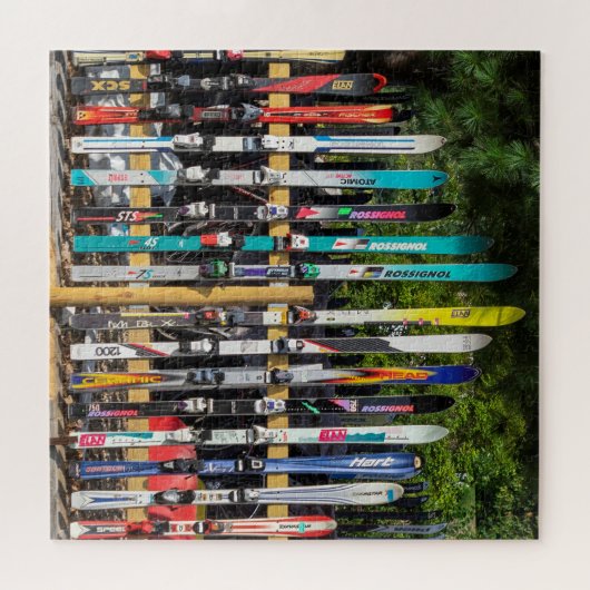 Ski-Puzzle Puzzle (Horizontal)