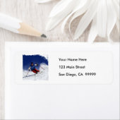 Ski Racing Down the Mountain (Insitu)