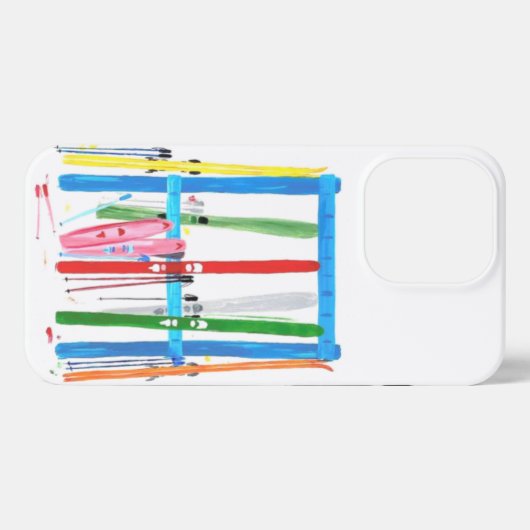 Ski Rack iPhone Case iPhone Hülle (Rückseite (Horizontal))