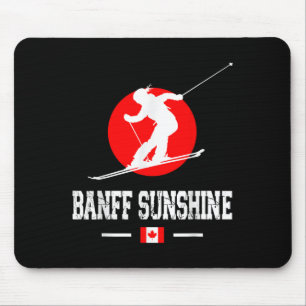 Ski Resort Banff Sunshine Kanada Rocky Mountains S Mousepad