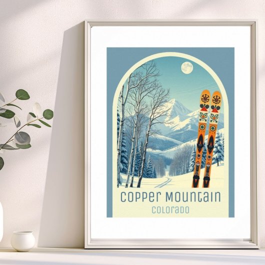 Ski-Resort Copper Mountain Colorado Poster