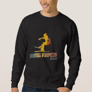Ski Resort Cortina d'Ampezzo Italienische Alpen Sk Sweatshirt