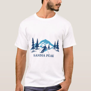 Ski Resort Sandia Peak New Mexico Skifahren Skifah T-Shirt