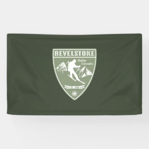 Ski Revelstown British Columbia Banner