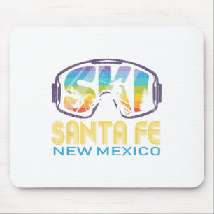 Ski Santa Fe New Mexico Skiurlaub Mousepad