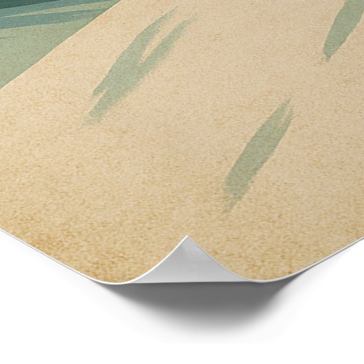 Ski Savin Hill Poster (Ecke)