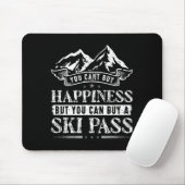 Ski-Schnee-Berge Skifahren Mousepad (Mit Mouse)
