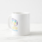 Ski Schuss Mountain Michigan Skiurlaub  Kaffeetasse (Vorderseite Links)
