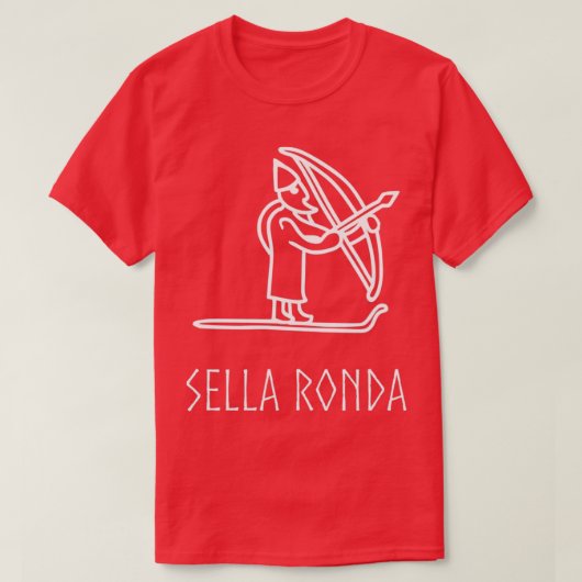Ski Sella Ronda Ullr T-Shirt (Design vorne)