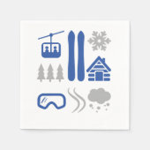 Ski Serviette (Vorderseite)