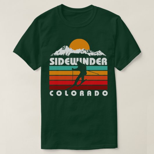 Ski Sidewinder T-Shirt (Design vorne)