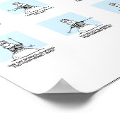 Ski Signale für Anfänger Poster von Graham Harrop (Ecke)