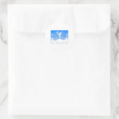 Ski Ski You Later! Skiing  Runder Aufkleber (Tasche)