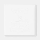 Ski Skiing Drinking Chance Beer Wine Alcohol Funny Magnet (Vorne)