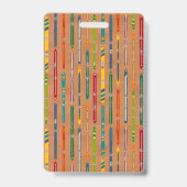 Ski Slope Resort Custom Photo Employee Ausweis (Rückseite)