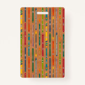 Ski Slope Resort Custom Photo Employee Ausweis (Rückseite)