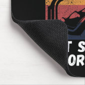 Ski Snow Mountain Ski Snowboard Gift Skiing Is Imp Mousepad (Ecke)