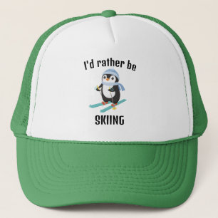 Ski Snow Sports Design Hat Truckerkappe