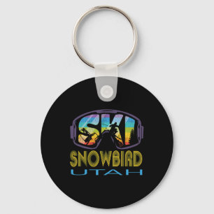 Ski Snowbird Utah Skiferien Schlüsselanhänger