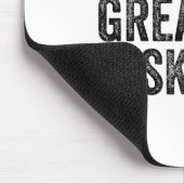 Ski-Snowboard Snowboarder der Welt Mousepad (Ecke)