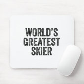 Ski-Snowboard Snowboarder der Welt Mousepad (Mit Mouse)