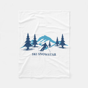 Ski Snowstar Illinois Skigebiet Skifahren Skifahre Fleecedecke