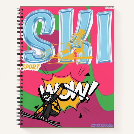 Ski Sport International Notizblock (Vorderseite)