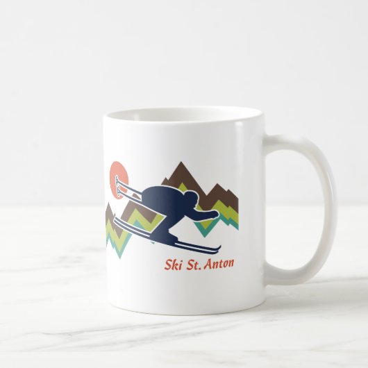 Ski St. Anton Kaffeetasse (Rechts)