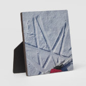 Ski Star Desktop Plaque Fotoplatte (Vorderseite)