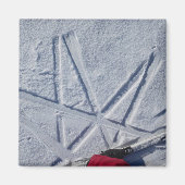 Ski Star Magnet (Vorne)