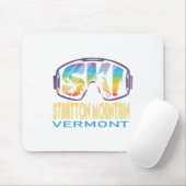 Ski Stratton Mountain Vermont Skiurlaub Mousepad (Mit Mouse)
