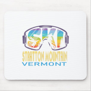 Ski Stratton Mountain Vermont Skiurlaub Mousepad